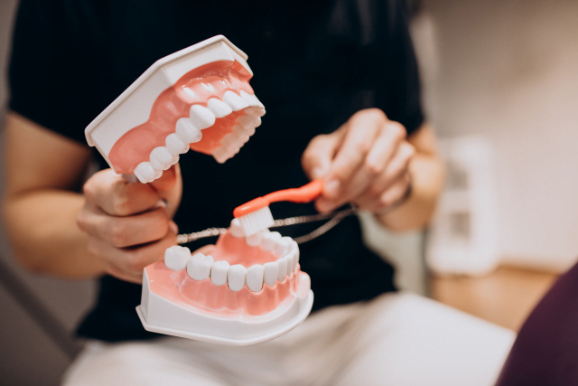 Model proteza dentara - Clinica SyroDent